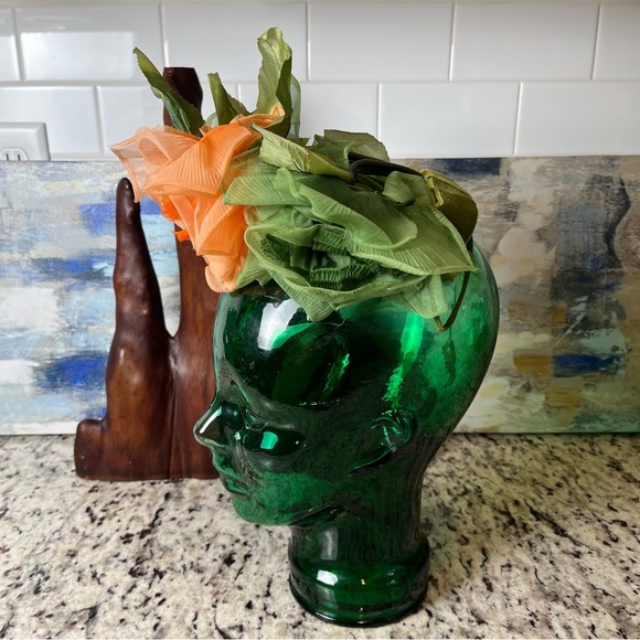 Vintage Floral Fascinator - Picture 7 of 9